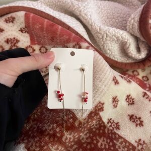 Santa earrings